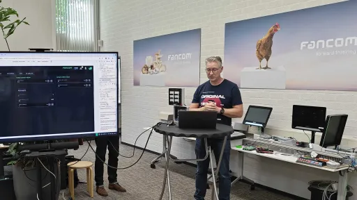 Demo time for Robert