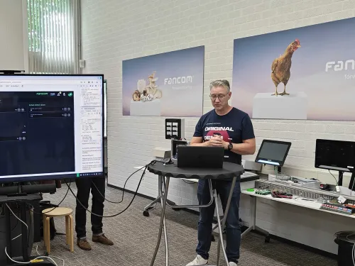 Demo time for Robert